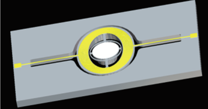 MEMS光開關(guān)扭臂梁結(jié)構(gòu)在1000G沖擊下的應力分布仿真模型