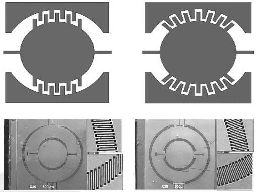 廣西科毅光開(kāi)關(guān)核心組件：發(fā)散梳齒靜電驅(qū)動(dòng)MEMS微鏡