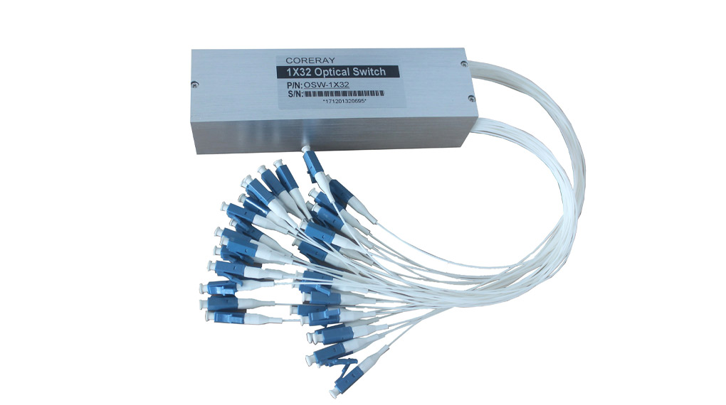 機(jī)械式光開(kāi)關(guān)產(chǎn)示意圖