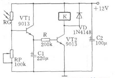 SAW光開(kāi)關(guān)工作原理示意圖