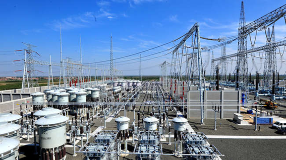國家電網特高壓變電站極端環(huán)境實拍圖