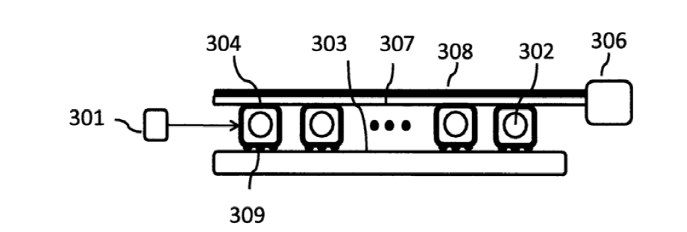 被動(dòng)對(duì)準(zhǔn)型交叉矩陣光開關(guān)工業(yè)應(yīng)用實(shí)施示意圖 - 廣西科毅光通信