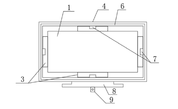 抗干擾保偏型磁光開(kāi)關(guān)屏蔽框結(jié)構(gòu)示意圖 - 廣西科毅光通信