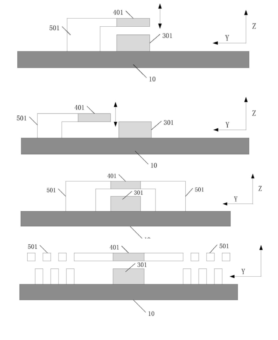 多種相位調(diào)節(jié)驅(qū)動結(jié)構(gòu)示意圖，包括懸臂梁、彈簧與梳齒驅(qū)動器 - 廣西科毅光通信科技有限公司