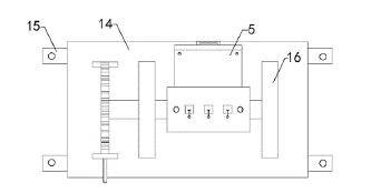 抗彎曲光纖分路器角度調(diào)節(jié)裝置結構示意圖-廣西科毅光通信