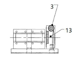 激光功率衰減器左視圖 - 廣西科毅光通信