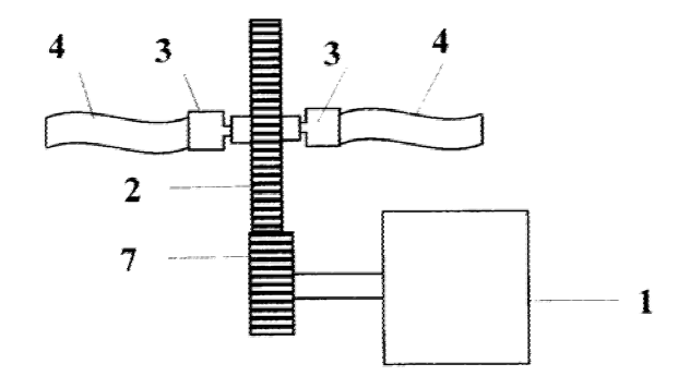 實施例四齒輪傳動結(jié)構(gòu)  - 廣西科毅光通信科技有限公司