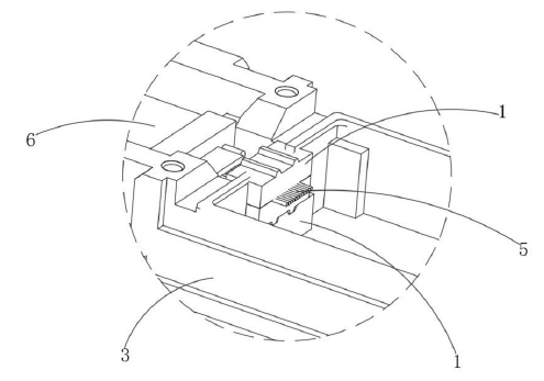MPO光模塊底座示意圖-廣西科毅光通信